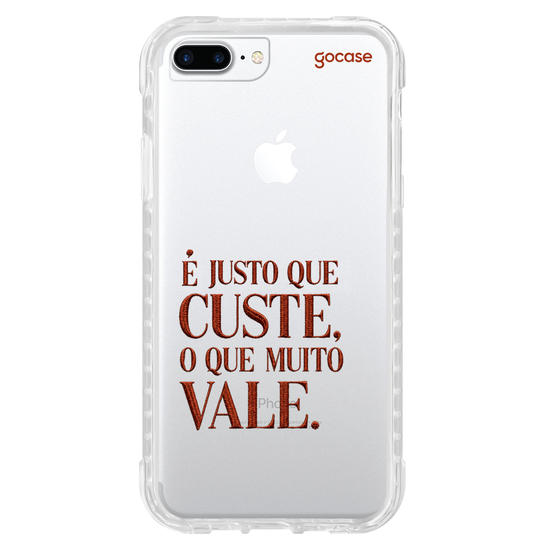 Capinha para celular  É justo que custe o que muito vale