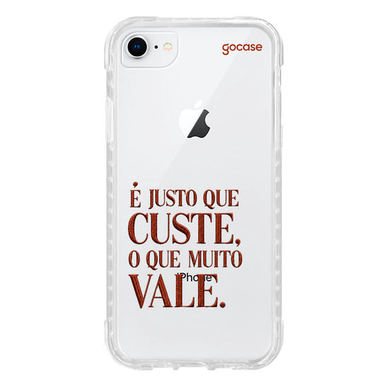 Capinha para celular  É justo que custe o que muito vale