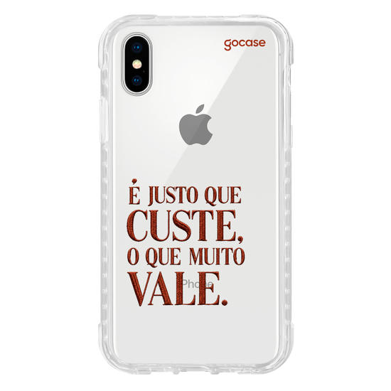 Capinha para celular  É justo que custe o que muito vale