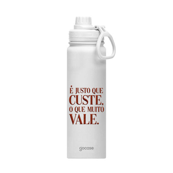 Garrafa Térmica Fresh - É justo que custe o que muito vale