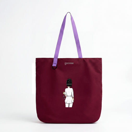  Ecobag Duocolor - Garota Profissões