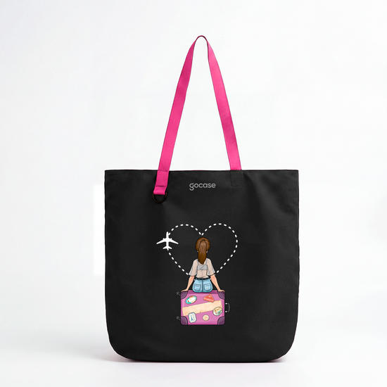 Ecobag Duocolor - Garota Viagem
