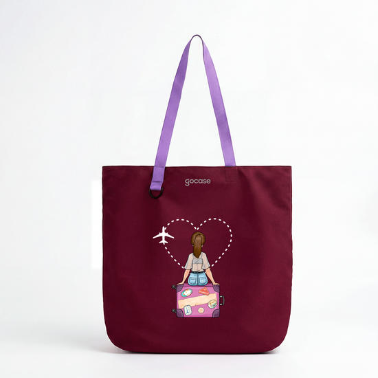  Ecobag Duocolor - Garota Viagem