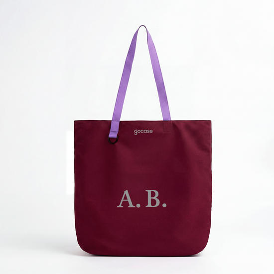  Ecobag Duocolor - Iniciais Brancas