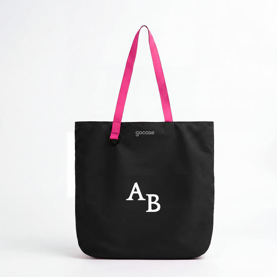  Ecobag Duocolor - Iniciais Fancy
