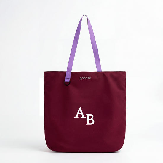  Ecobag Duocolor - Iniciais Fancy