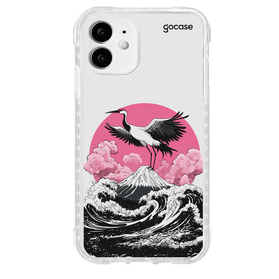 Capinha para celular  Egret at Japanese Sea