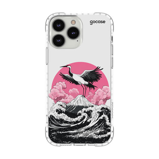 Capinha para celular  Egret at Japanese Sea