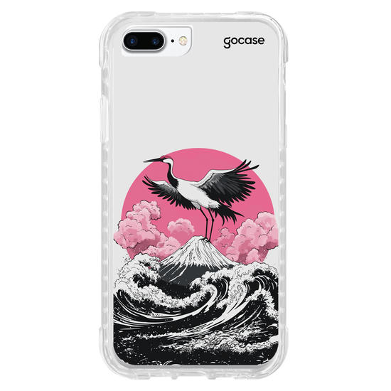 Capinha para celular  Egret at Japanese Sea