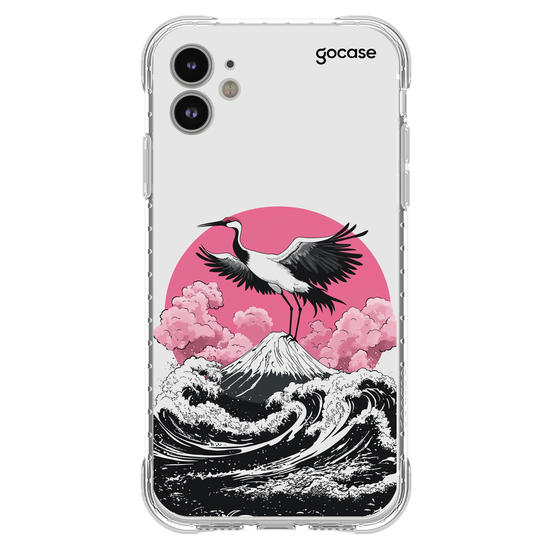 Capinha para celular  Egret at Japanese Sea