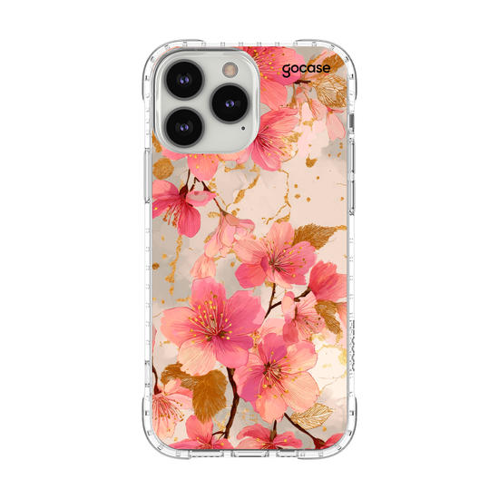 Capinha para celular  Elegant Gold Blossom