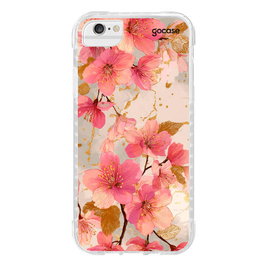 Capinha para celular  Elegant Gold Blossom