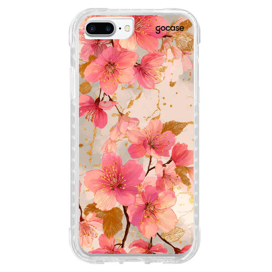 Capinha para celular  Elegant Gold Blossom