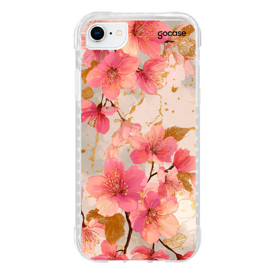 Capinha para celular  Elegant Gold Blossom
