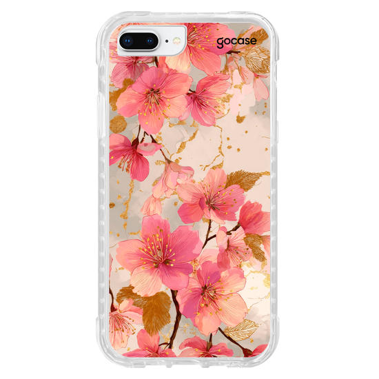 Capinha para celular  Elegant Gold Blossom
