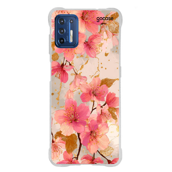 Capinha para celular  Elegant Gold Blossom