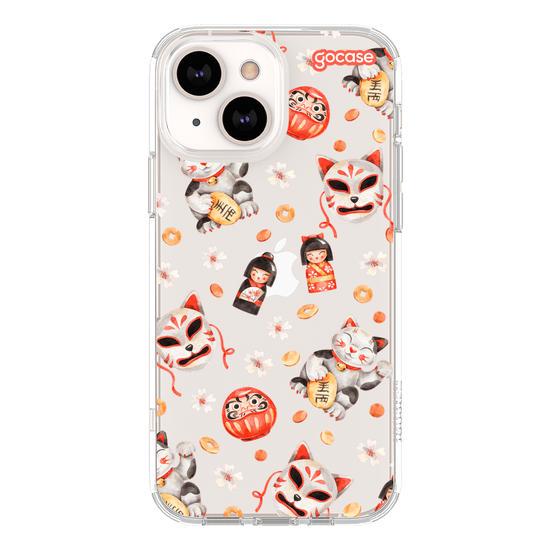 Capinha para celular Elementos Japoneses