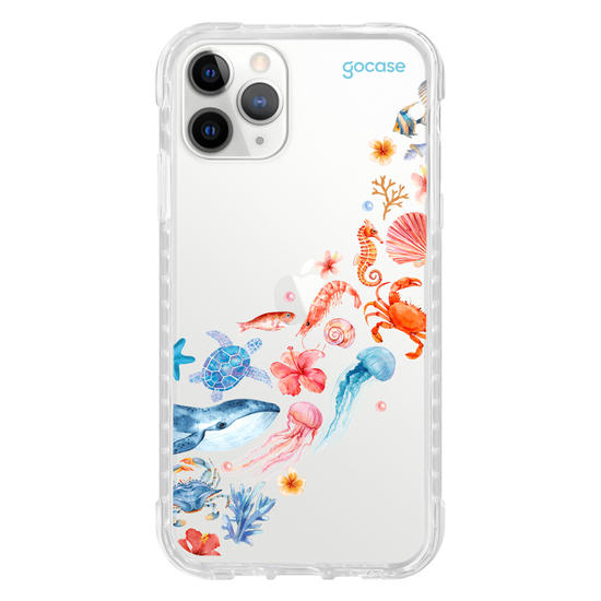 Capinha para celular  Elementos Marinhos Wave