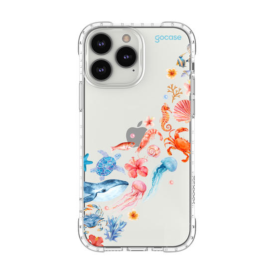 Capinha para celular  Elementos Marinhos Wave