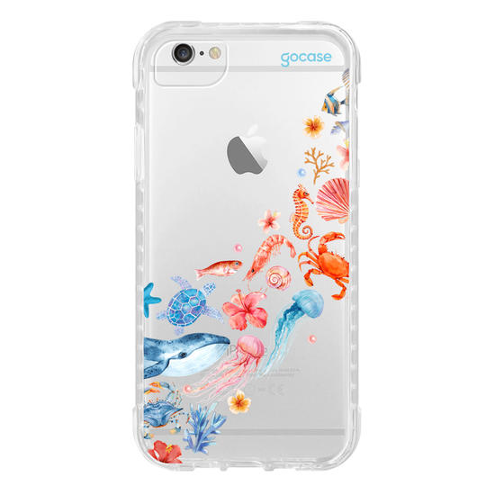 Capinha para celular  Elementos Marinhos Wave