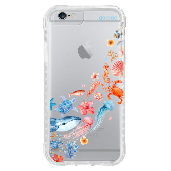 Capinha para celular  Elementos Marinhos Wave