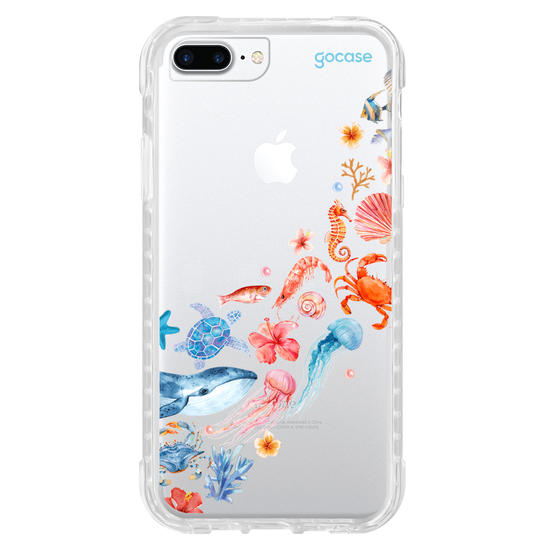 Capinha para celular  Elementos Marinhos Wave