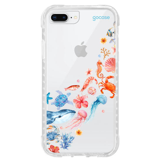 Capinha para celular  Elementos Marinhos Wave