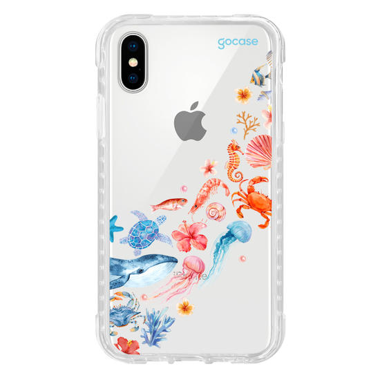 Capinha para celular  Elementos Marinhos Wave