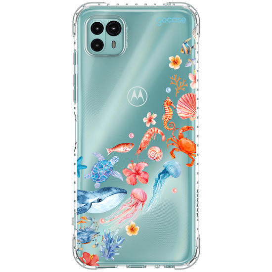 Capinha para celular  Elementos Marinhos Wave