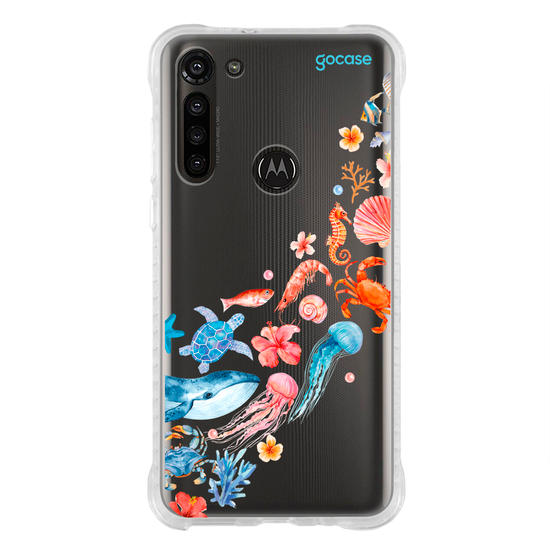 Capinha para celular  Elementos Marinhos Wave