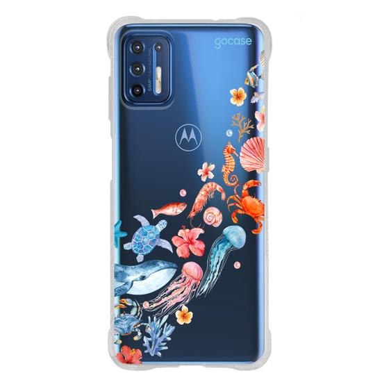 Capinha para celular  Elementos Marinhos Wave