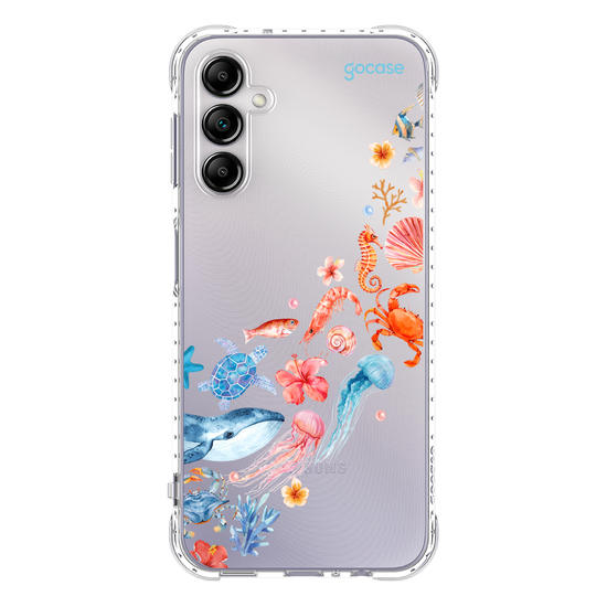Capinha para celular  Elementos Marinhos Wave