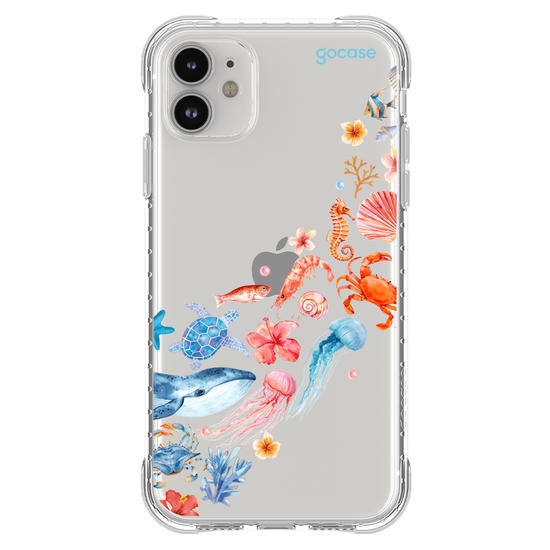 Capinha para celular  Elementos Marinhos Wave