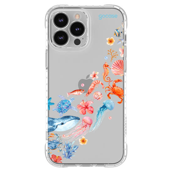 Capinha para celular  Elementos Marinhos Wave