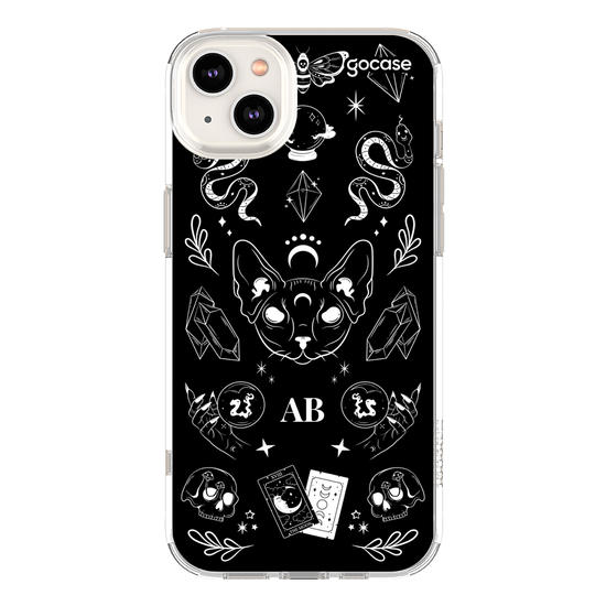 Capinha para celular  Elementos Místicos Preto