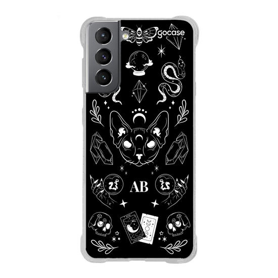 Capinha para celular  Elementos Místicos Preto