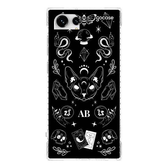 Capinha para celular  Elementos Místicos Preto
