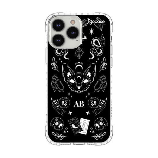 Capinha para celular  Elementos Místicos Preto