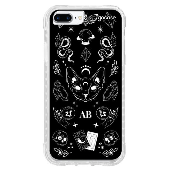 Capinha para celular  Elementos Místicos Preto