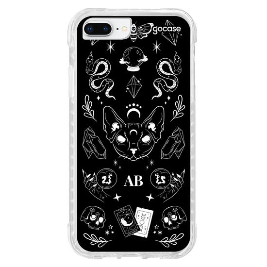 Capinha para celular  Elementos Místicos Preto