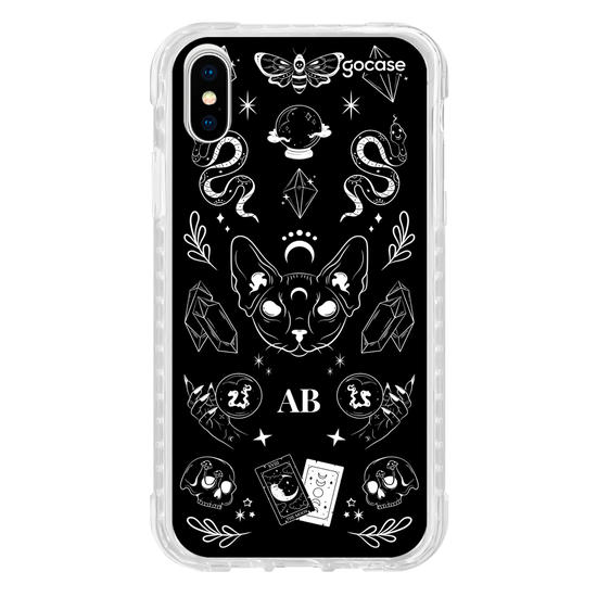 Capinha para celular  Elementos Místicos Preto