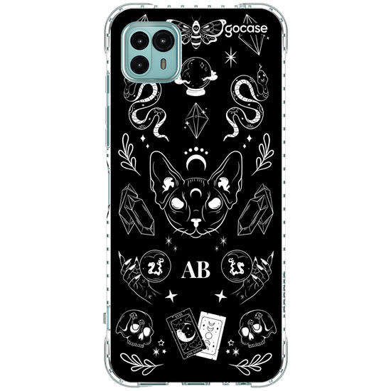 Capinha para celular  Elementos Místicos Preto