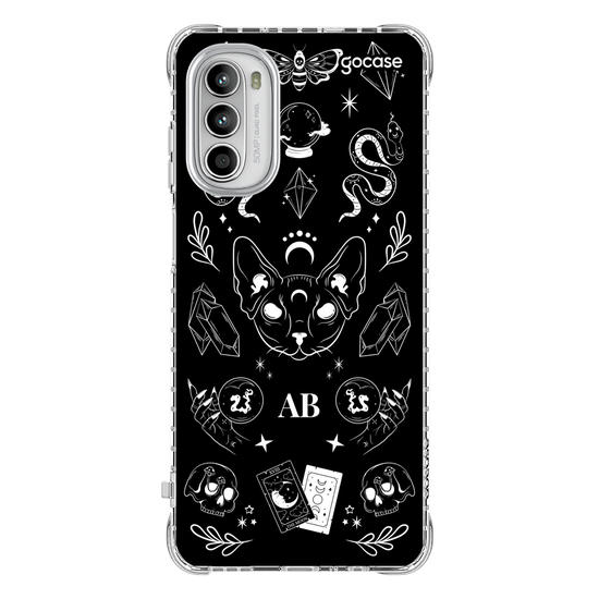 Capinha para celular  Elementos Místicos Preto