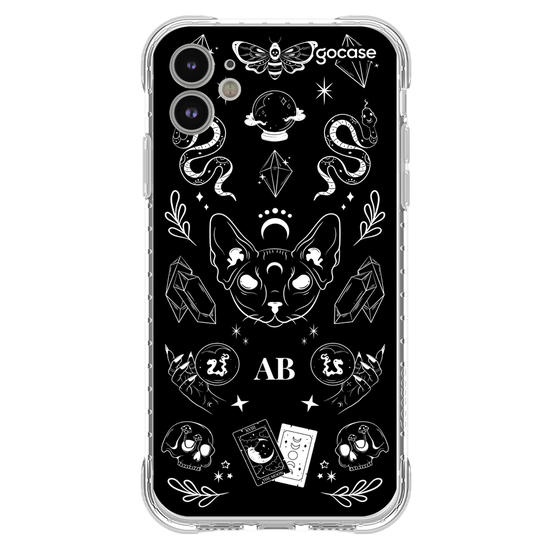 Capinha para celular  Elementos Místicos Preto