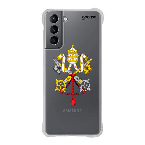 Capinha para celular  Holy See Emblem - Vaticano Capinha para celular  Holy See Emblem - Vaticano