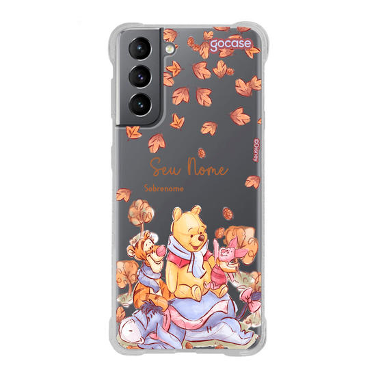 Capinha para celular Ursinho Pooh - Encanto da Turma do Pooh
