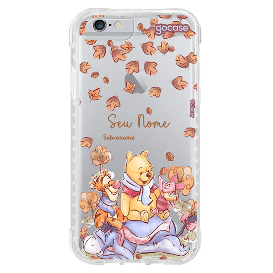 Capinha para celular Ursinho Pooh - Encanto da Turma do Pooh