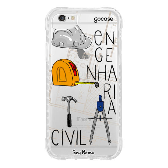 Capinha para celular Engenharia Civil
