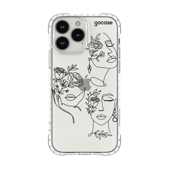 Capinha para celular Entre Flores e Mulheres
