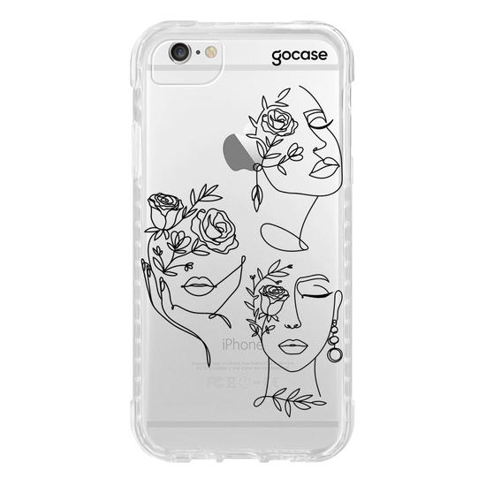 Capinha para celular Entre Flores e Mulheres